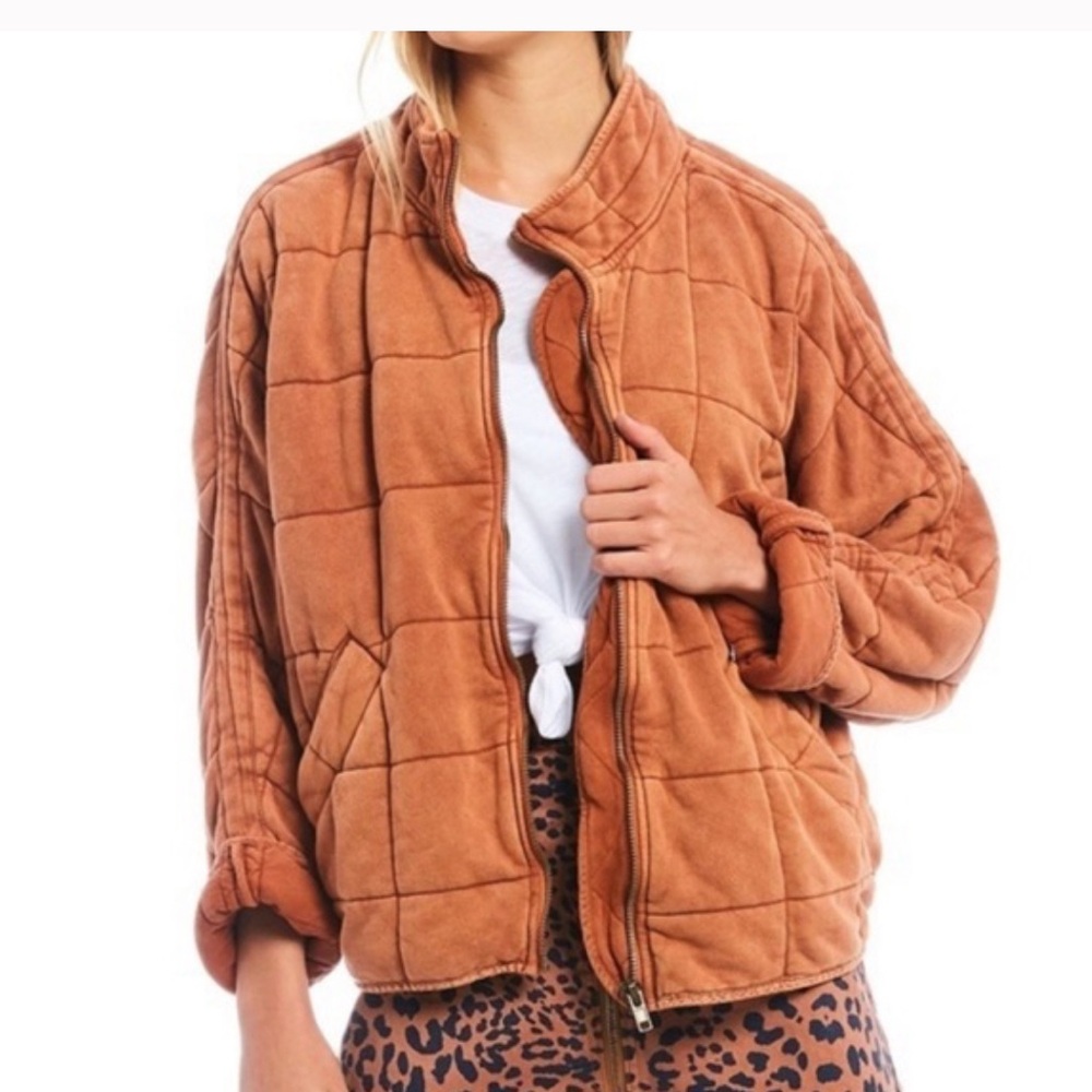 Free people dolman quilted jacket